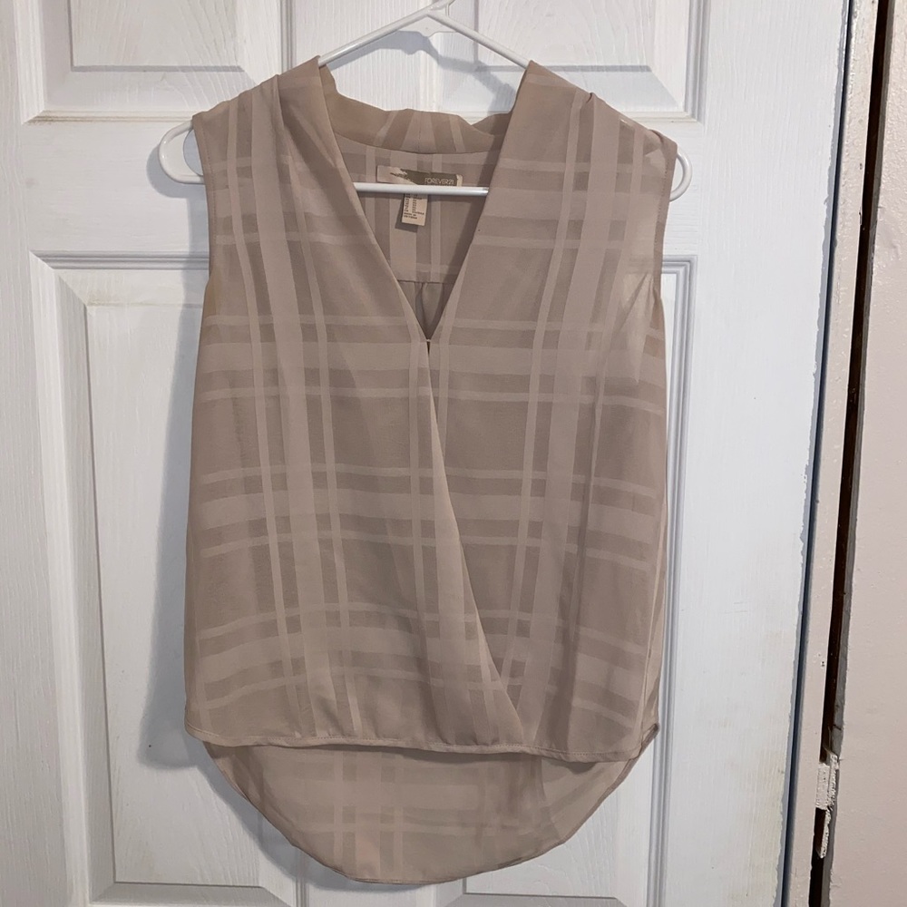 Women's Forever 21 Contemporary Neutral Blouse